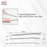Kaamastra 5mm Urethral Sound Dimensions β 25.5cm Steel Rod with 4mm-7mm Graduations